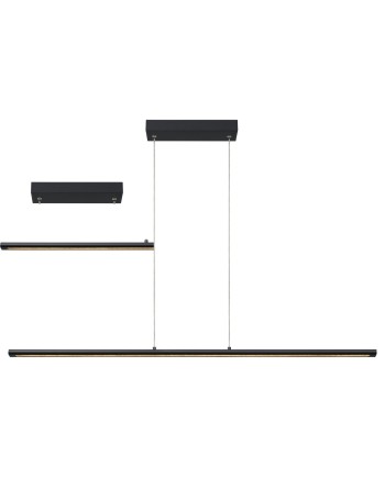 LINEAL * LÁMPARA LED 38W - NEGRO ARENADO